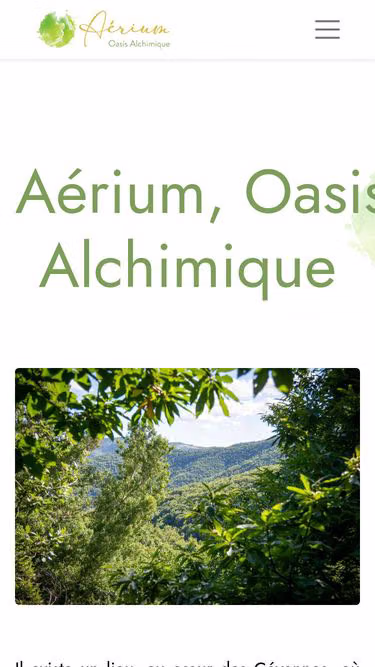 Screenshot of aerium.coop