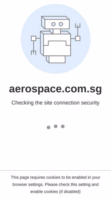 Screenshot of aerospace.com.sg