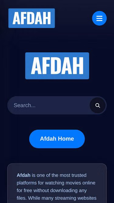 Screenshot of afdah.surf