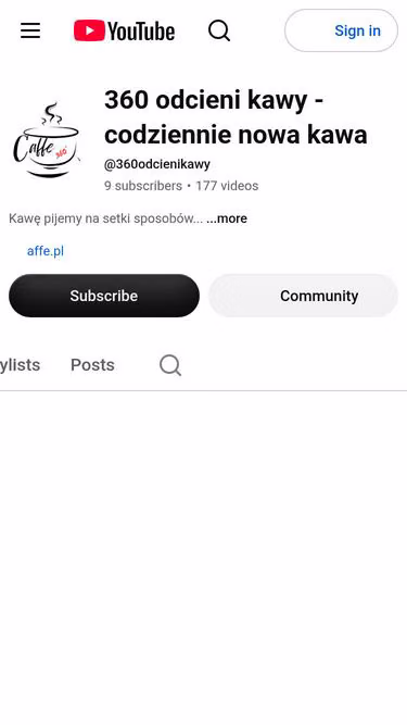 Screenshot of affe.pl