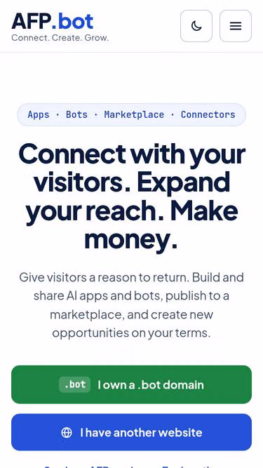 Screenshot of afp.bot