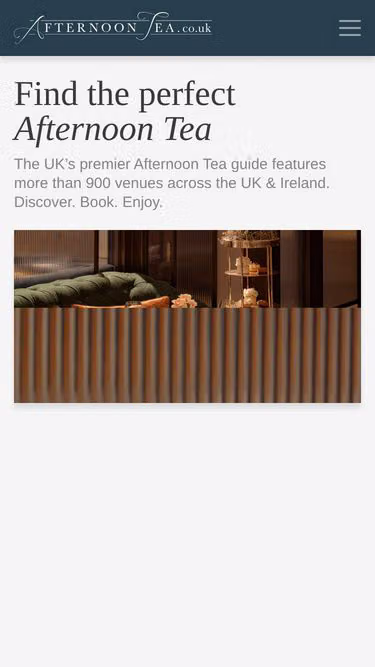 Screenshot of afternoontea.recipes