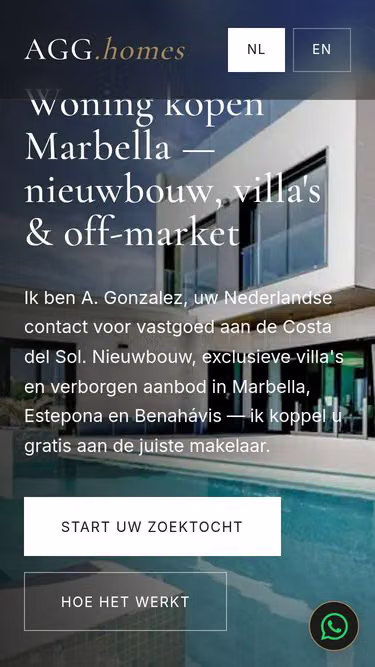 Screenshot of agg.homes