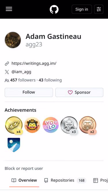 Screenshot of agg.im