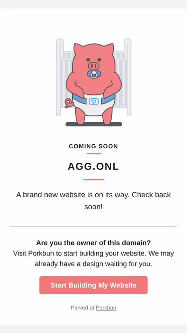 Screenshot of agg.onl