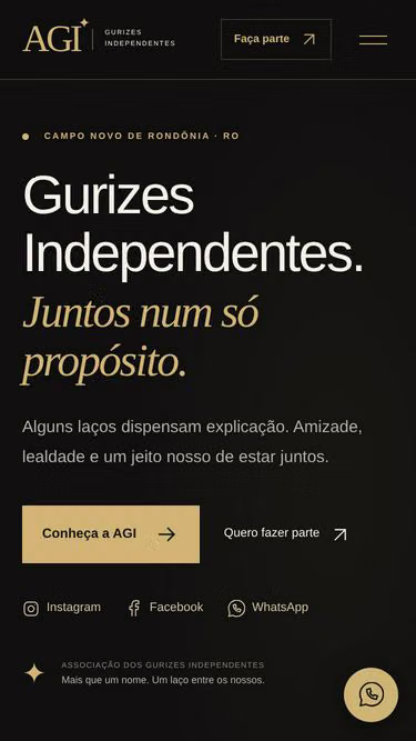 Screenshot of agi.org.br