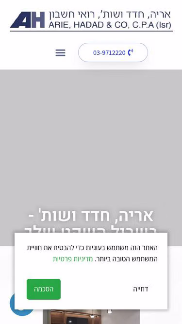 Screenshot of ahc.co.il