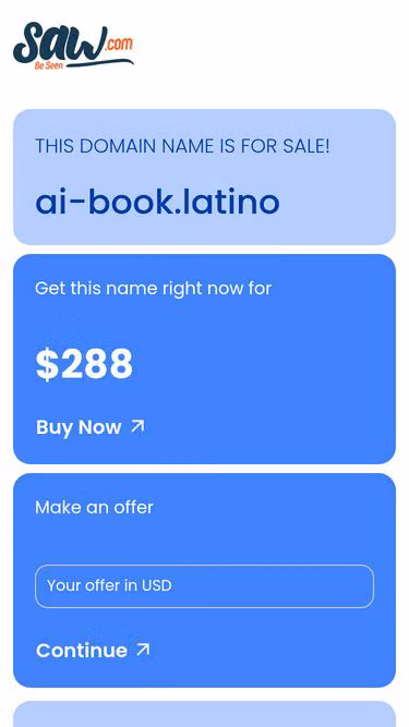 Screenshot of ai-book.latino