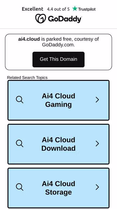 Screenshot of ai4.cloud