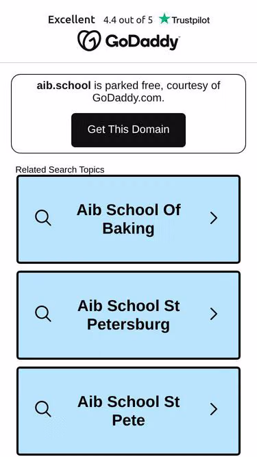 Screenshot of aib.school