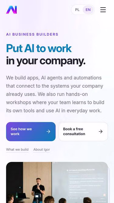 Screenshot of aibb.studio