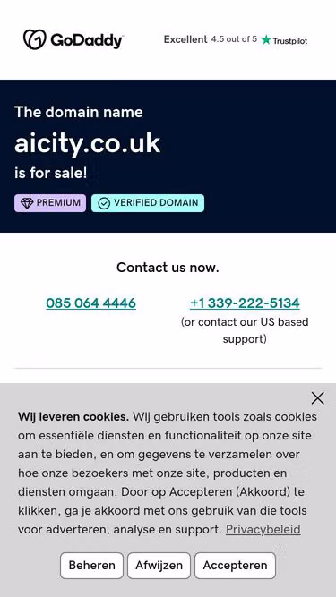 Screenshot of aicity.co.uk