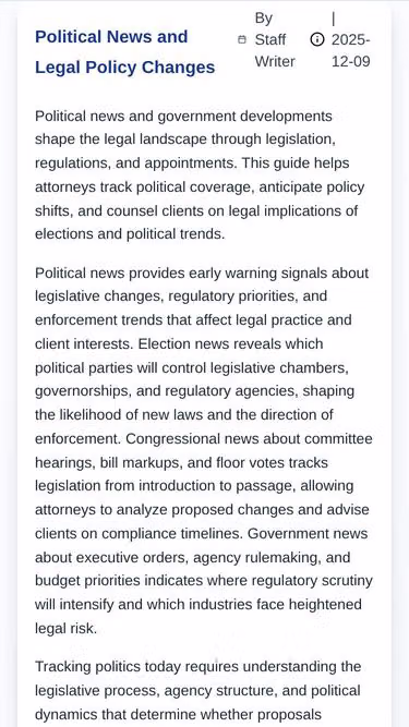 Screenshot of aigovernance.news