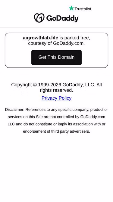 Screenshot of aigrowthlab.life