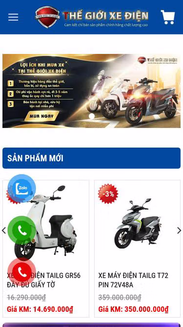 Screenshot of aima.net.vn