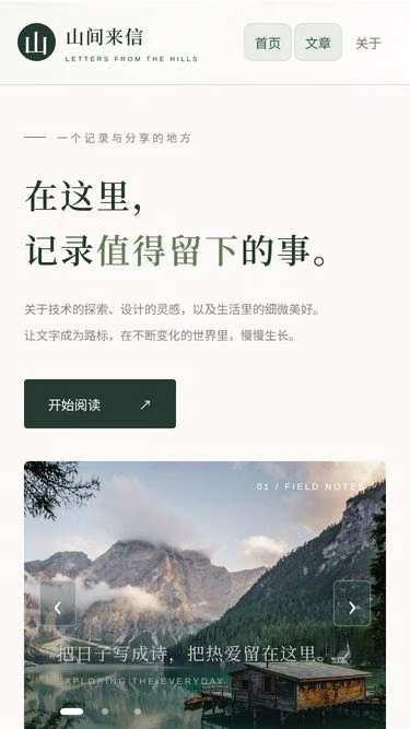 Screenshot of ain.vin