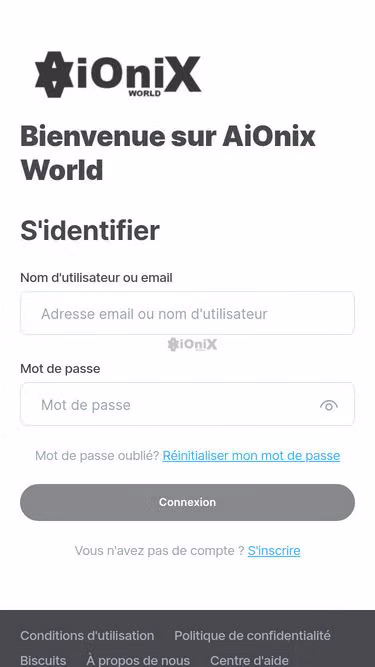 Screenshot of aionix.world
