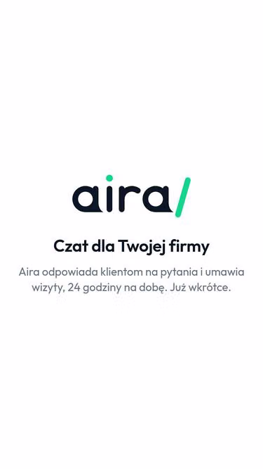 Screenshot of aira.pl