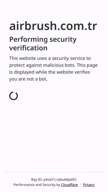 Screenshot of airbrush.com.tr