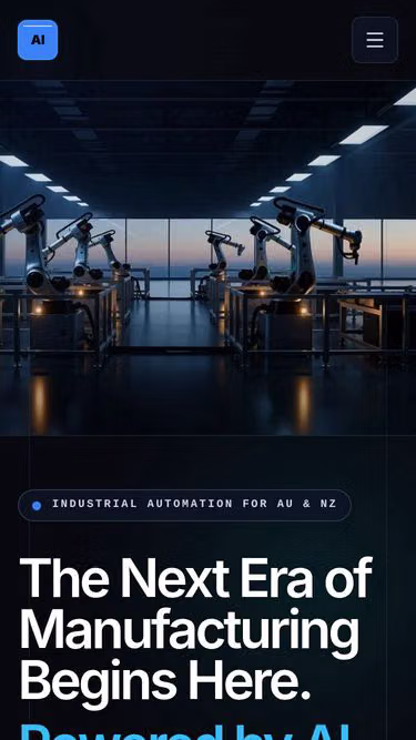 Screenshot of airobotics.co.nz