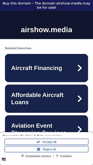 Screenshot of airshow.media
