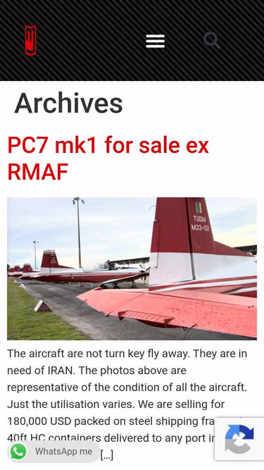 Screenshot of airshow.uk