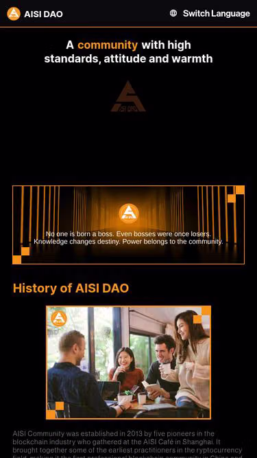 Screenshot of aisi.org
