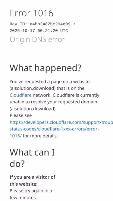 Screenshot of aisolution.download