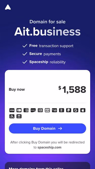 Screenshot of ait.business