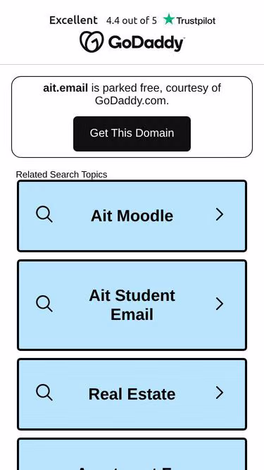 Screenshot of ait.email
