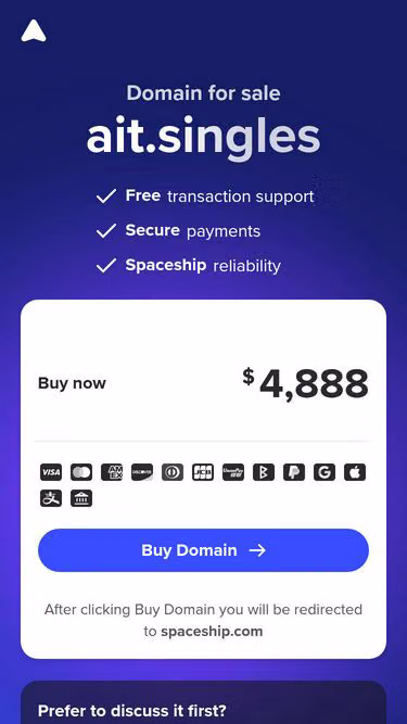 Screenshot of ait.singles