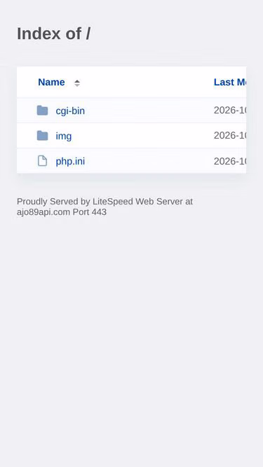 Screenshot of ajo89.co