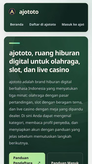 Screenshot of ajototo.asia