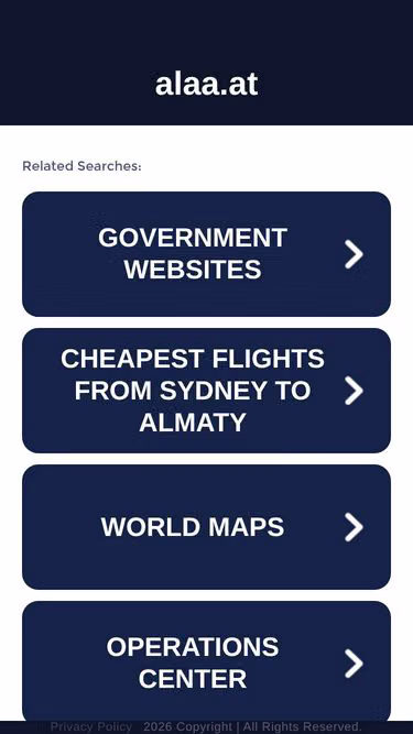 Screenshot of alaa.at