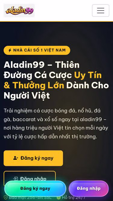 Screenshot of aladin99.best