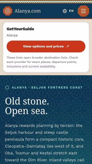 Screenshot of alanya.com