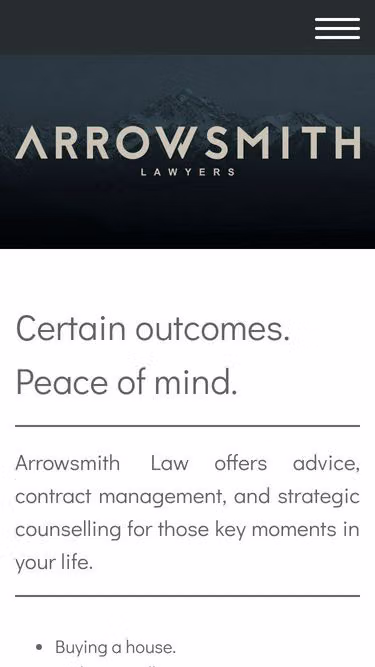 Screenshot of alaw.nz