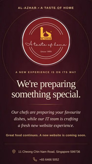 Screenshot of alazhar.com.sg
