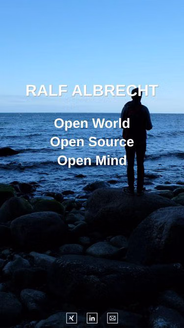 Screenshot of albrecht.am