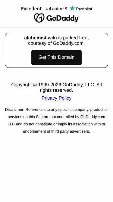 Screenshot of alchemist.wiki