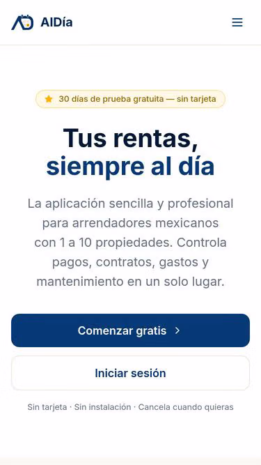 Screenshot of aldia.software