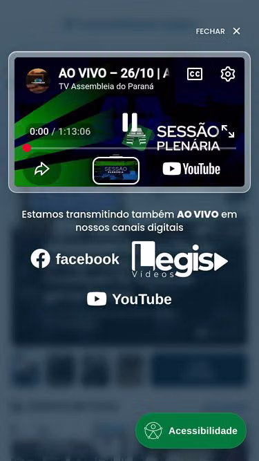 Screenshot of alep.pr.gov.br