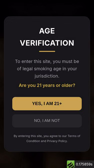Screenshot of alibarbar.gold