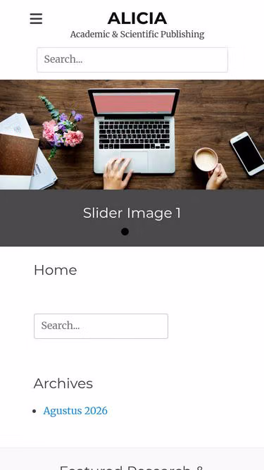 Screenshot of alicia.or.id