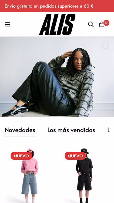 Screenshot of alis.com.es