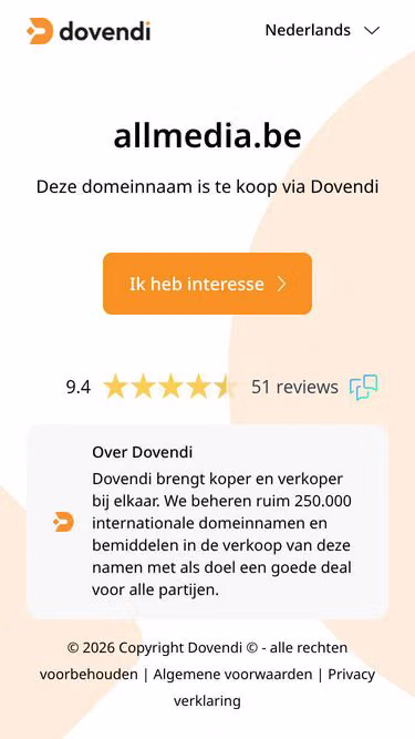 Screenshot of allmedia.be