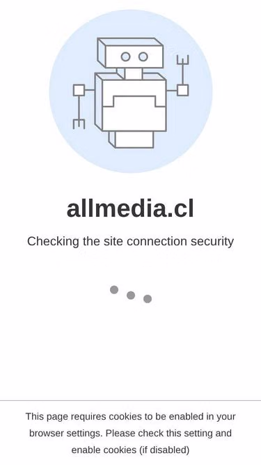 Screenshot of allmedia.cl