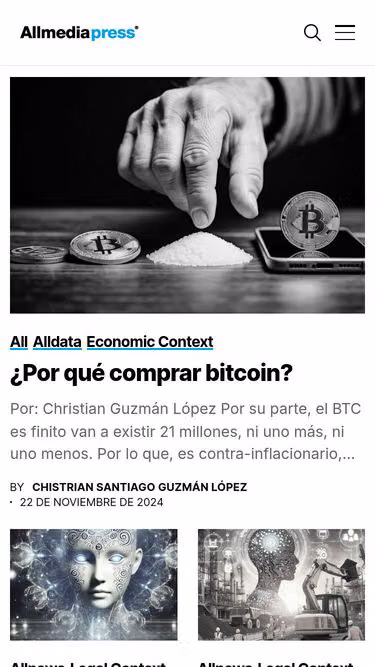 Screenshot of allmedia.press