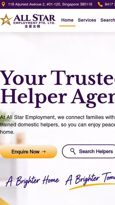 Screenshot of allstar.com.sg