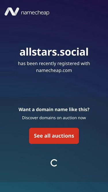 Screenshot of allstars.social